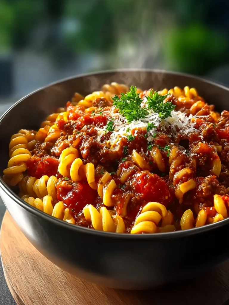 Comforting Ground Beef Goulash First Image