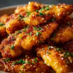 Air Fryer Honey Butter Garlic Chicken Tenders First Image