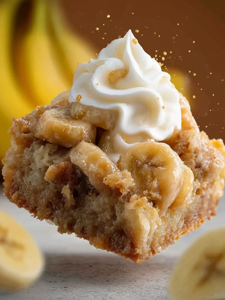 Banana Dump Cake First Image
