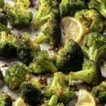 Crispy Oven Roasted Broccoli Recipe with Lemon (Easy) First Image