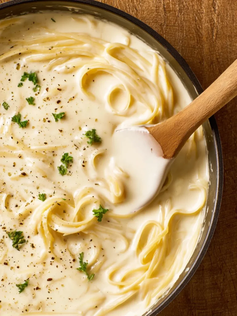 Homemade Alfredo Sauce First Image