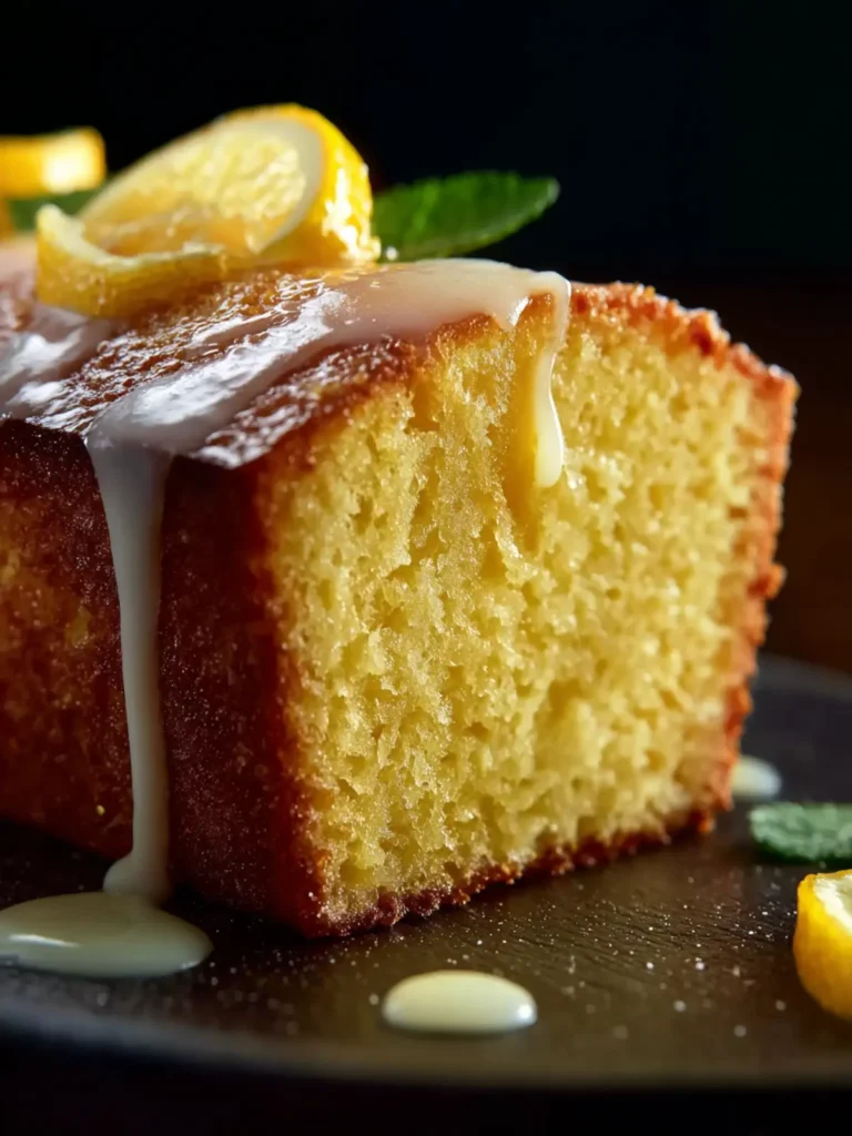 Meyer Lemon Pound Cake First Image