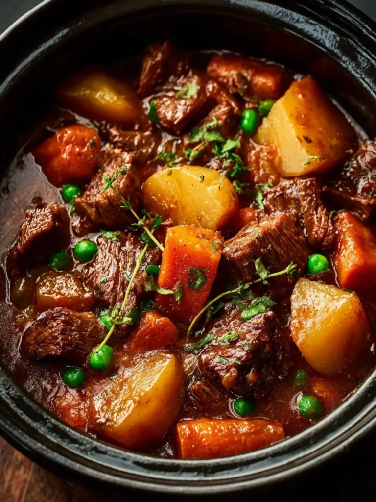 Mom’s Slow Cooker Beef Stew First Image