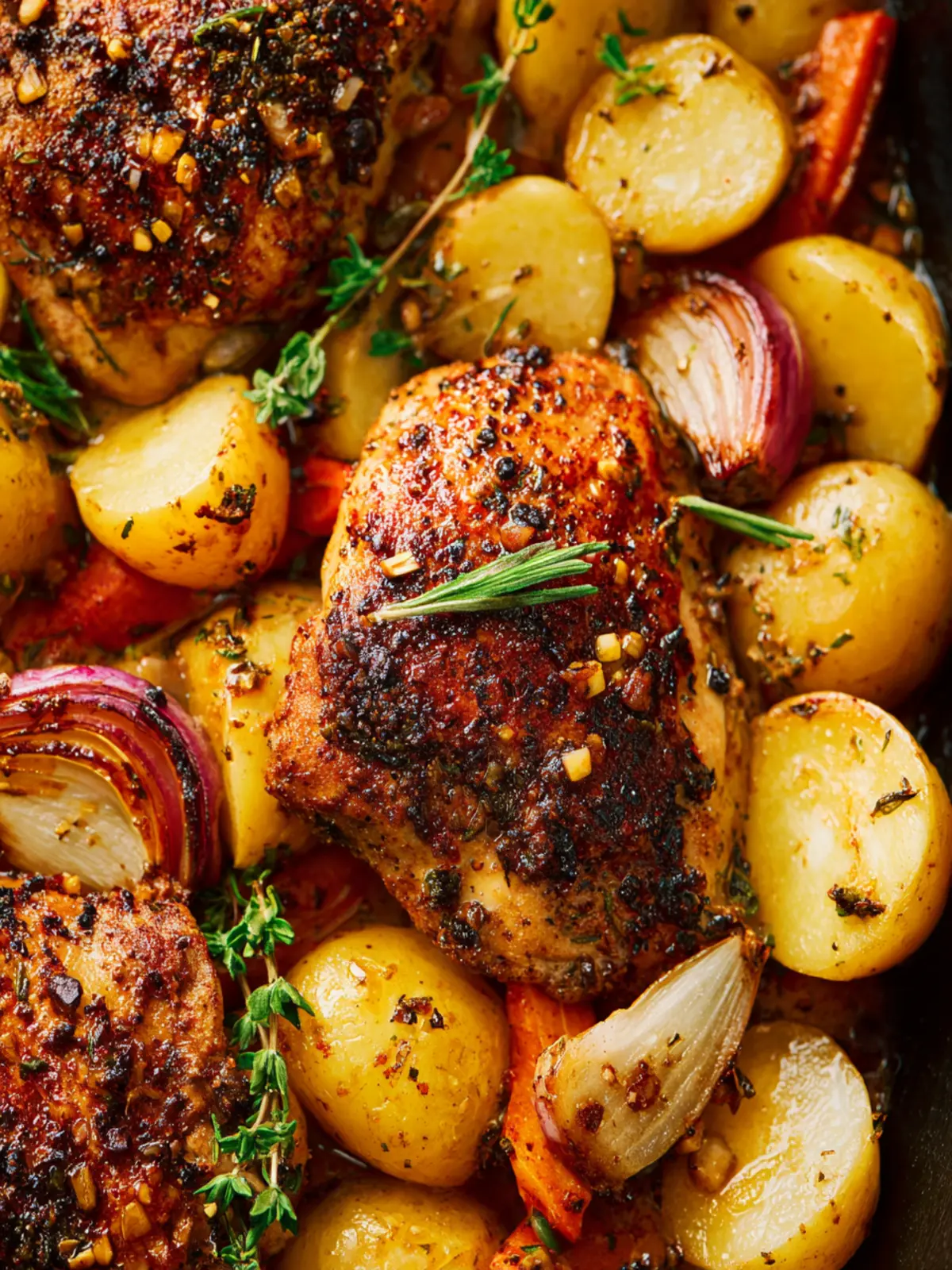 One Pan Chicken and Potatoes First Image