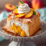 Peach Angel Food Cake First Image