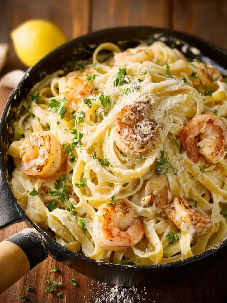Shrimp Alfredo First Image