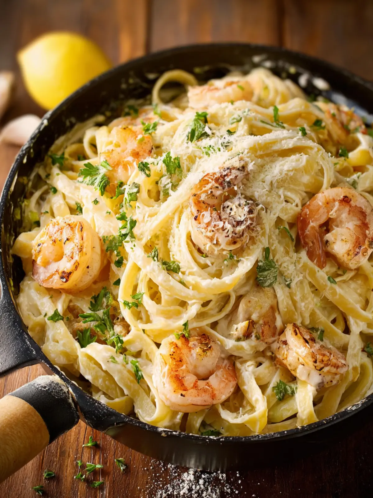 Shrimp Alfredo First Image