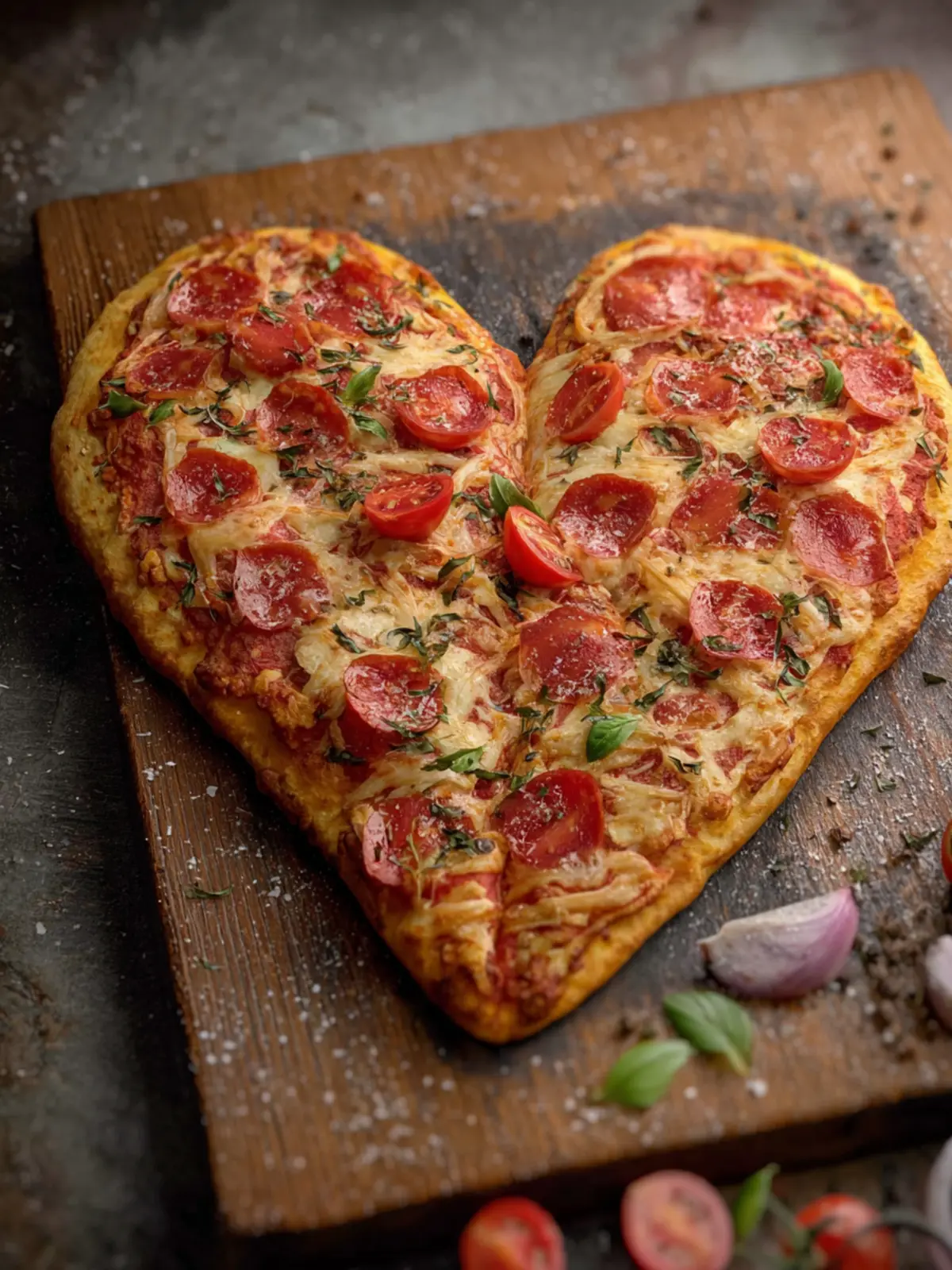 Valentine’s Day Heart-Shaped Pizza: Easy Romantic Delight!