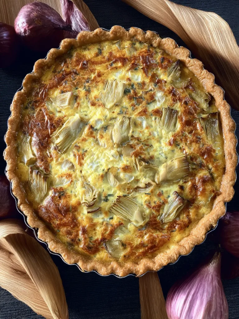 Artichoke Quiche First Image