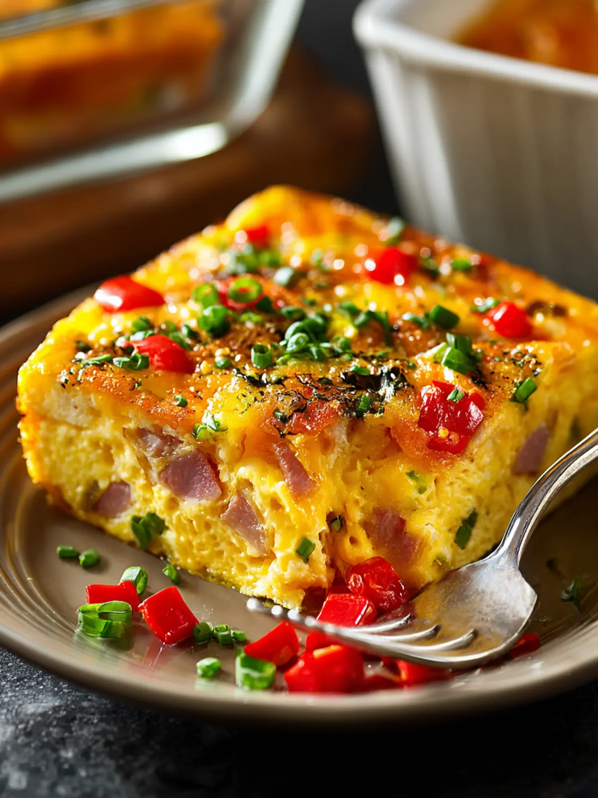 Baked Denver Omelet Casserole First Image