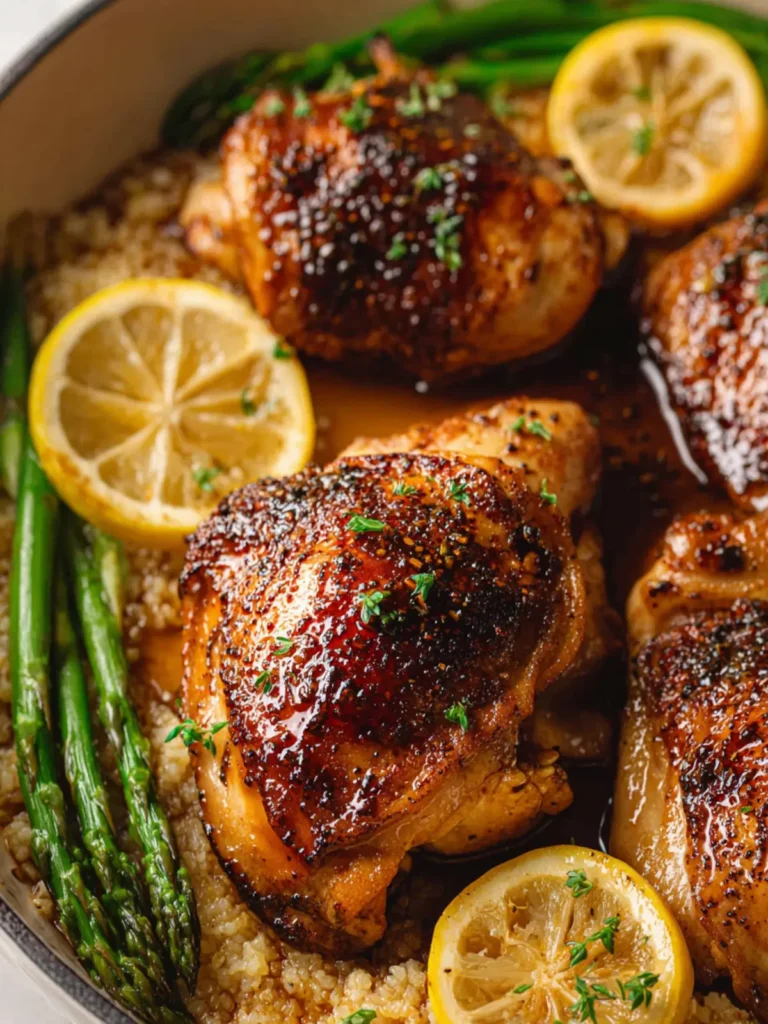 Balsamic Lemon Chicken First Image