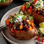 Black Bean Stuffed Sweet Potatoes First Image