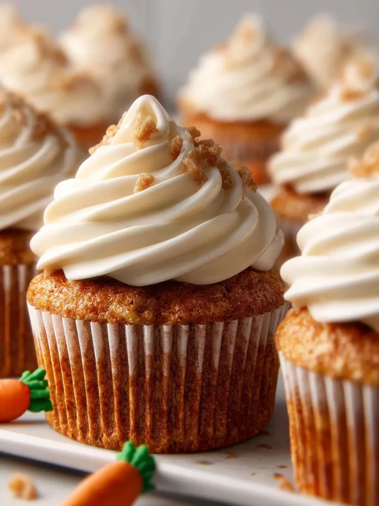 Carrot Cake Cupcakes First Image