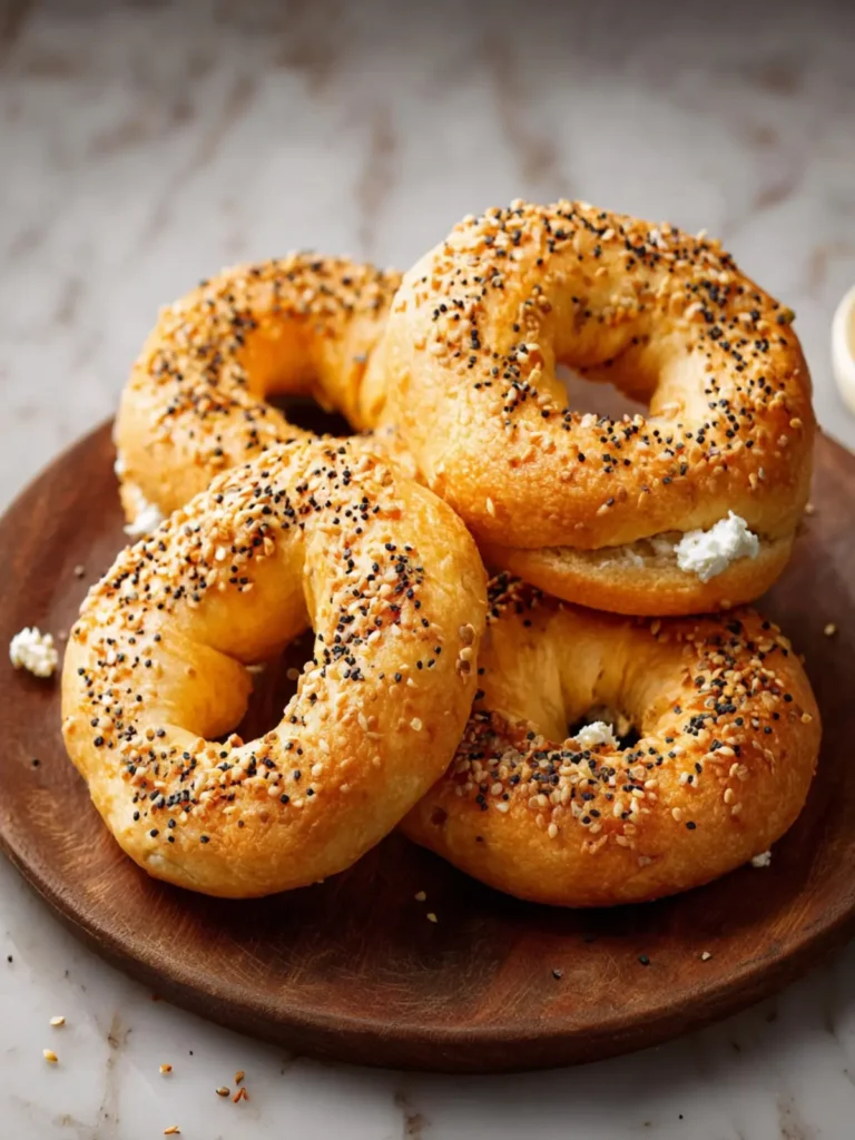 Cottage Cheese Bagels First Image