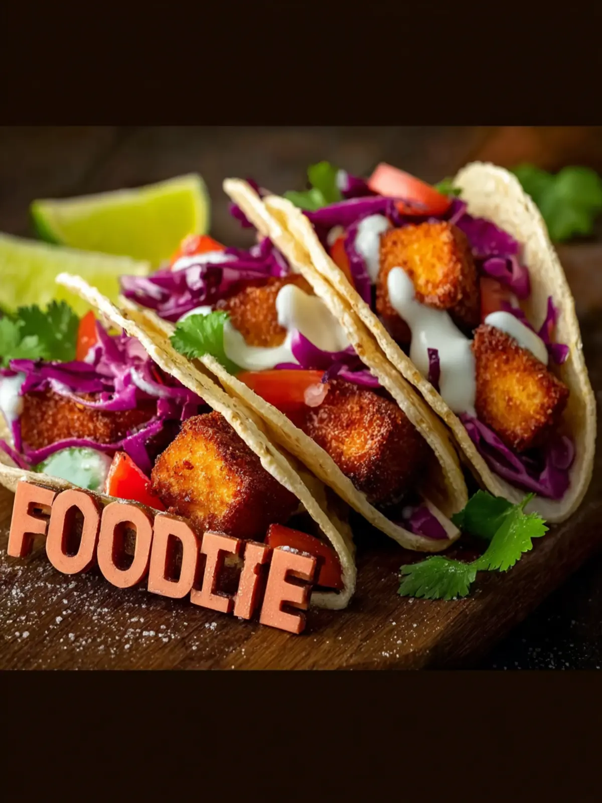 Crispy Baja Tofu Tacos: A Fresh Plant-Based Delight First Image