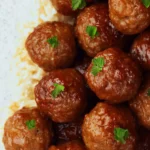 Crockpot Sweet and Sour Meatballs First Image