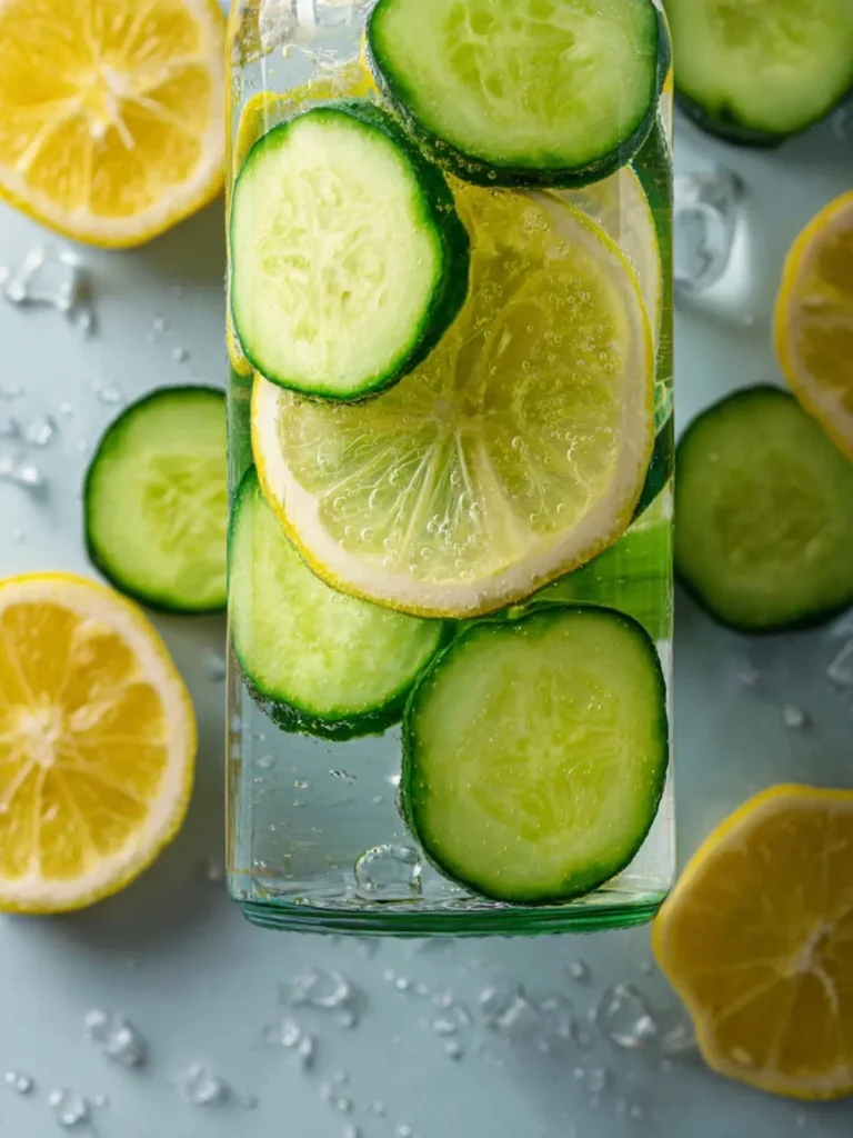 Cucumber Ginger Lemon Water First Image