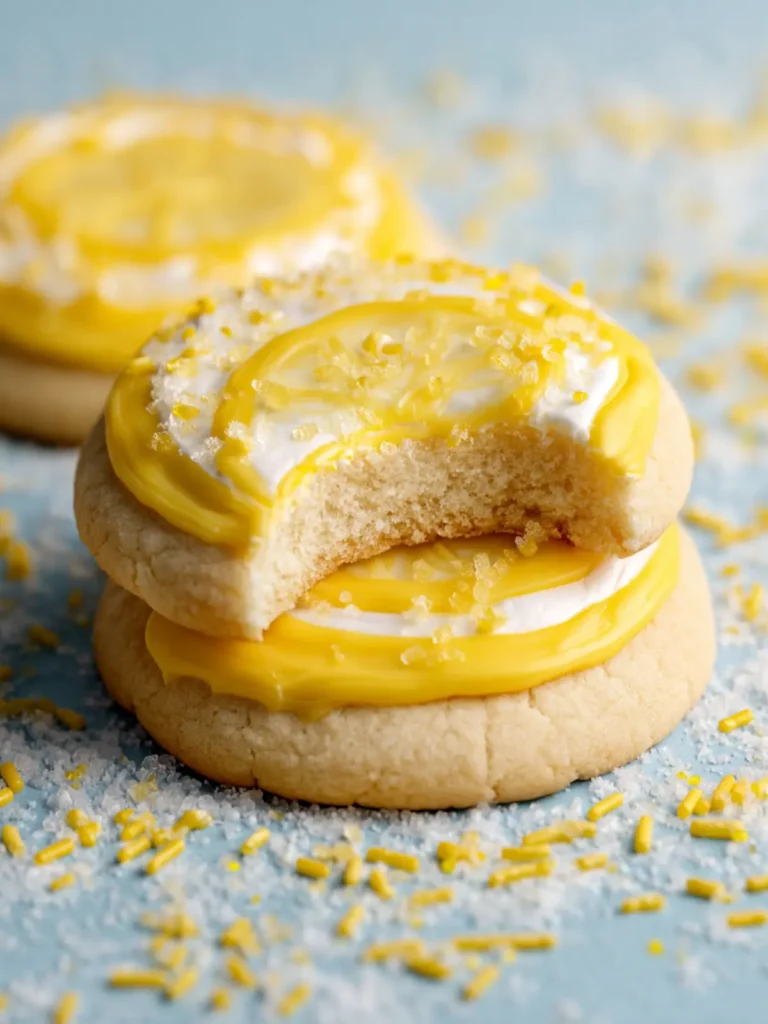 Frosted Lemon Sugar Cookies First Image