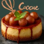 Gulab Jamun Cheesecake (Eggless) Recipe First Image