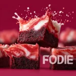 Irresistible Red Velvet Brownie Bites with Creamy Swirl Magic First Image