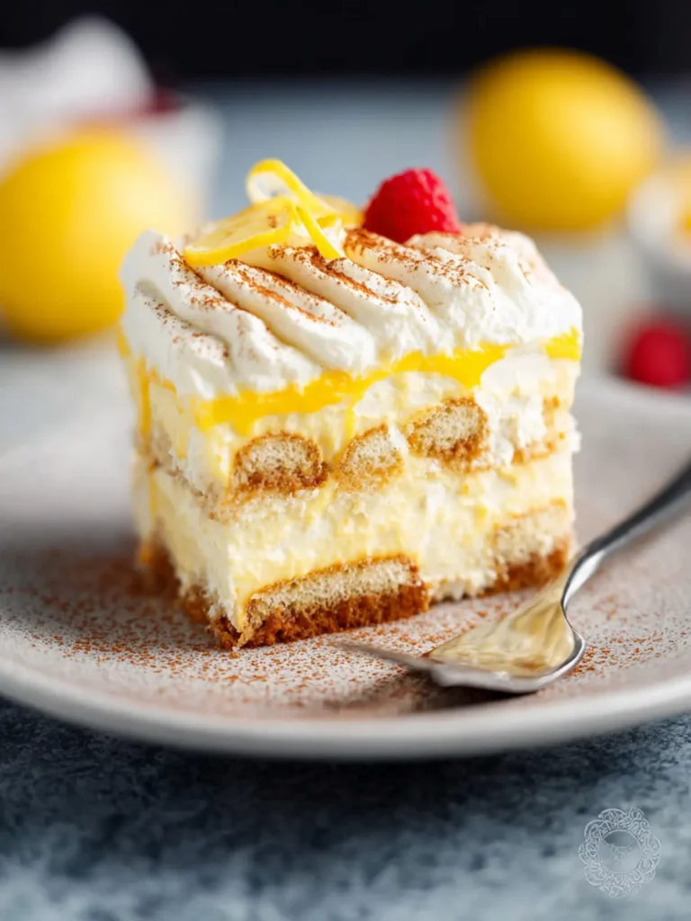 Lemon Tiramisu First Image