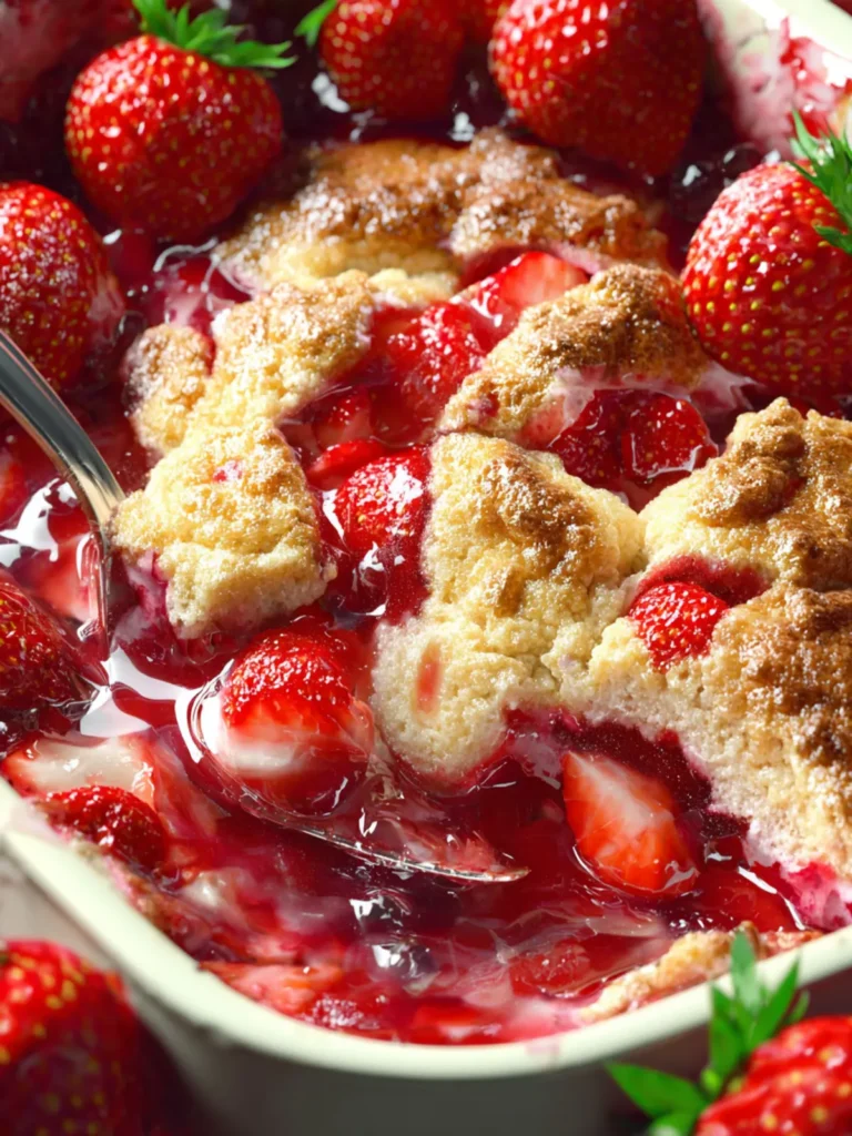 Strawberry Cobbler First Image