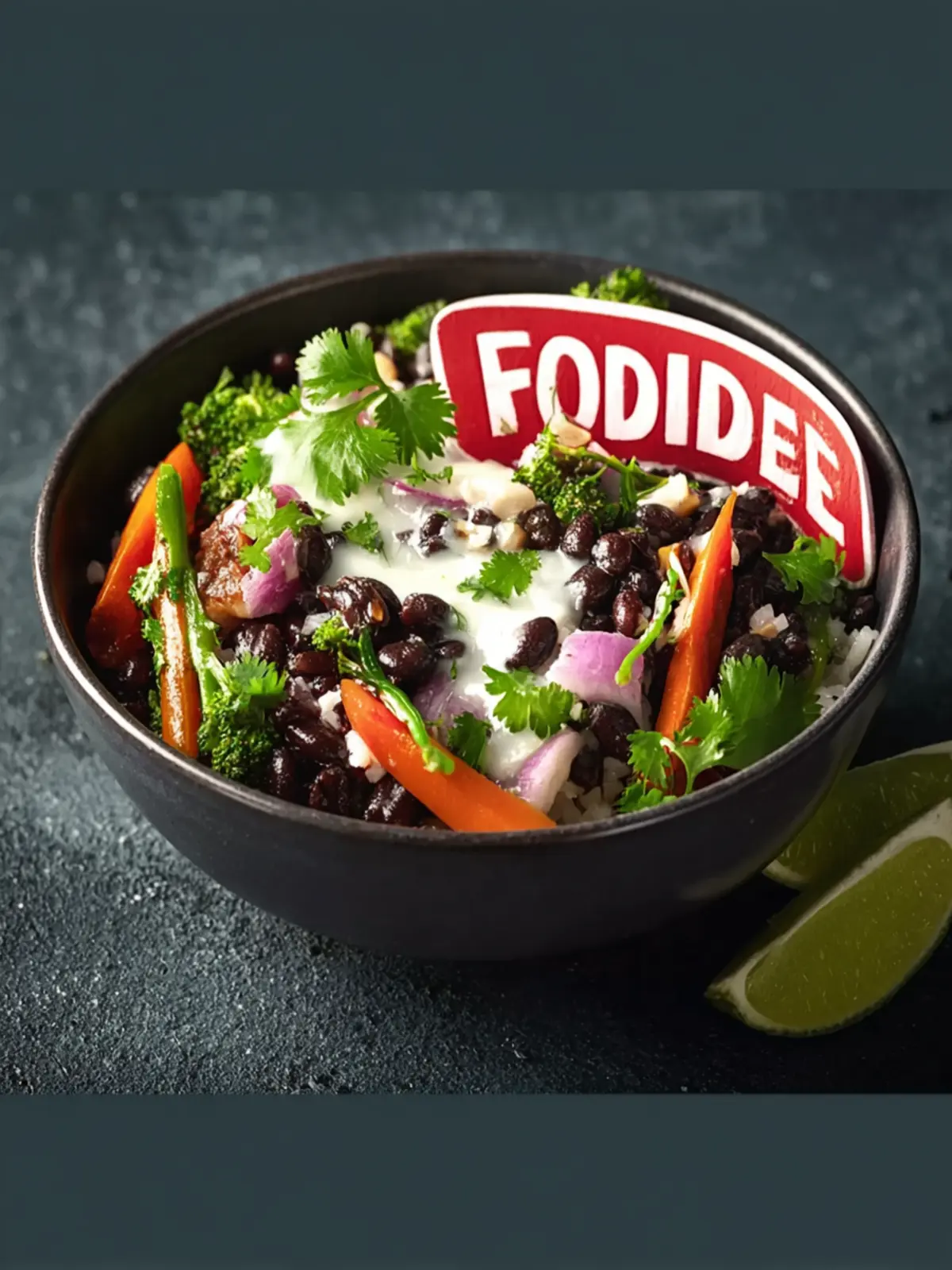 Vibrant Black Bean Poblano Power Bowl for Easy Healthy Living First Image