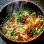Ginger Garlic Noodle Soup First Image