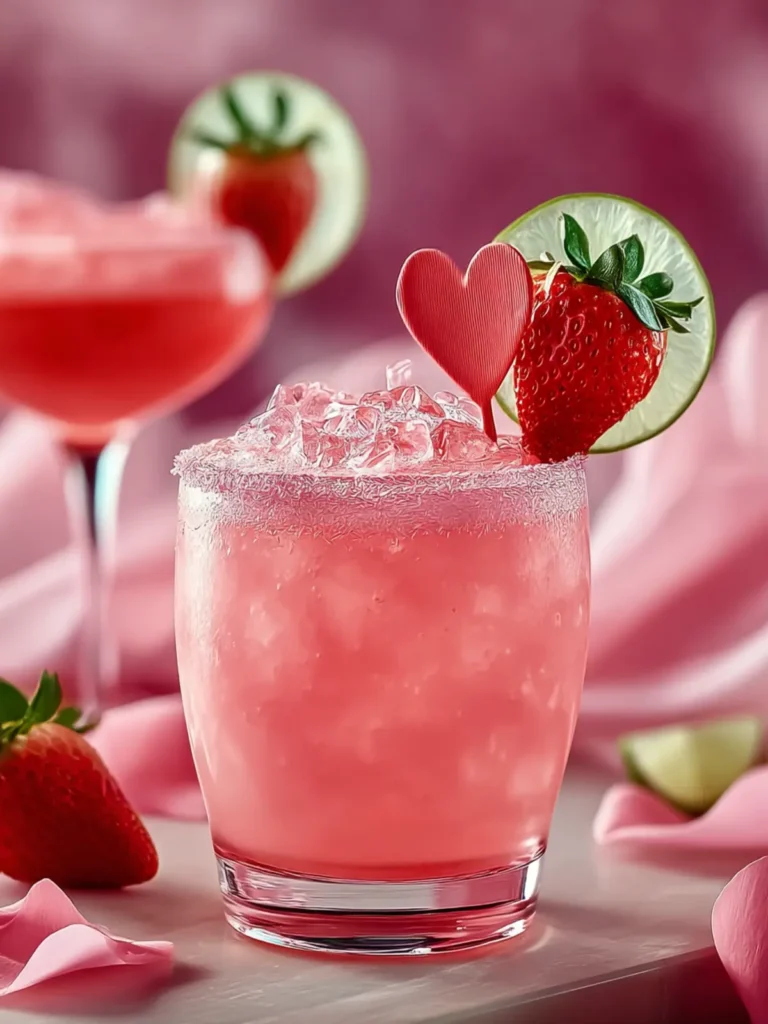 Pink Valentine Mocktails First Image