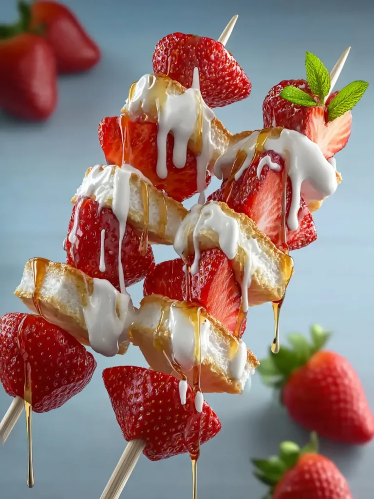 Strawberry Shortcake Kabobs First Image