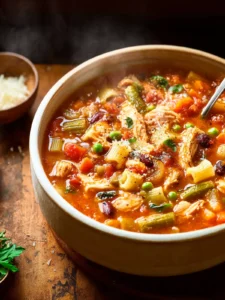 chicken minestrone soup rotisserie First Image