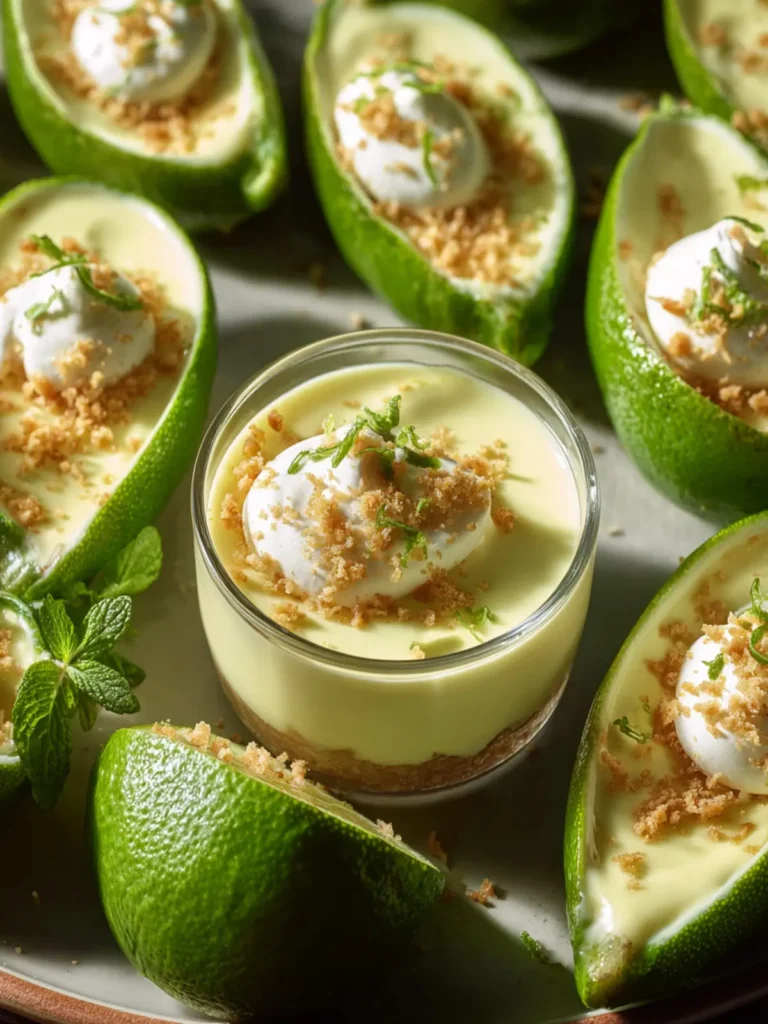 key lime pie possets First Image