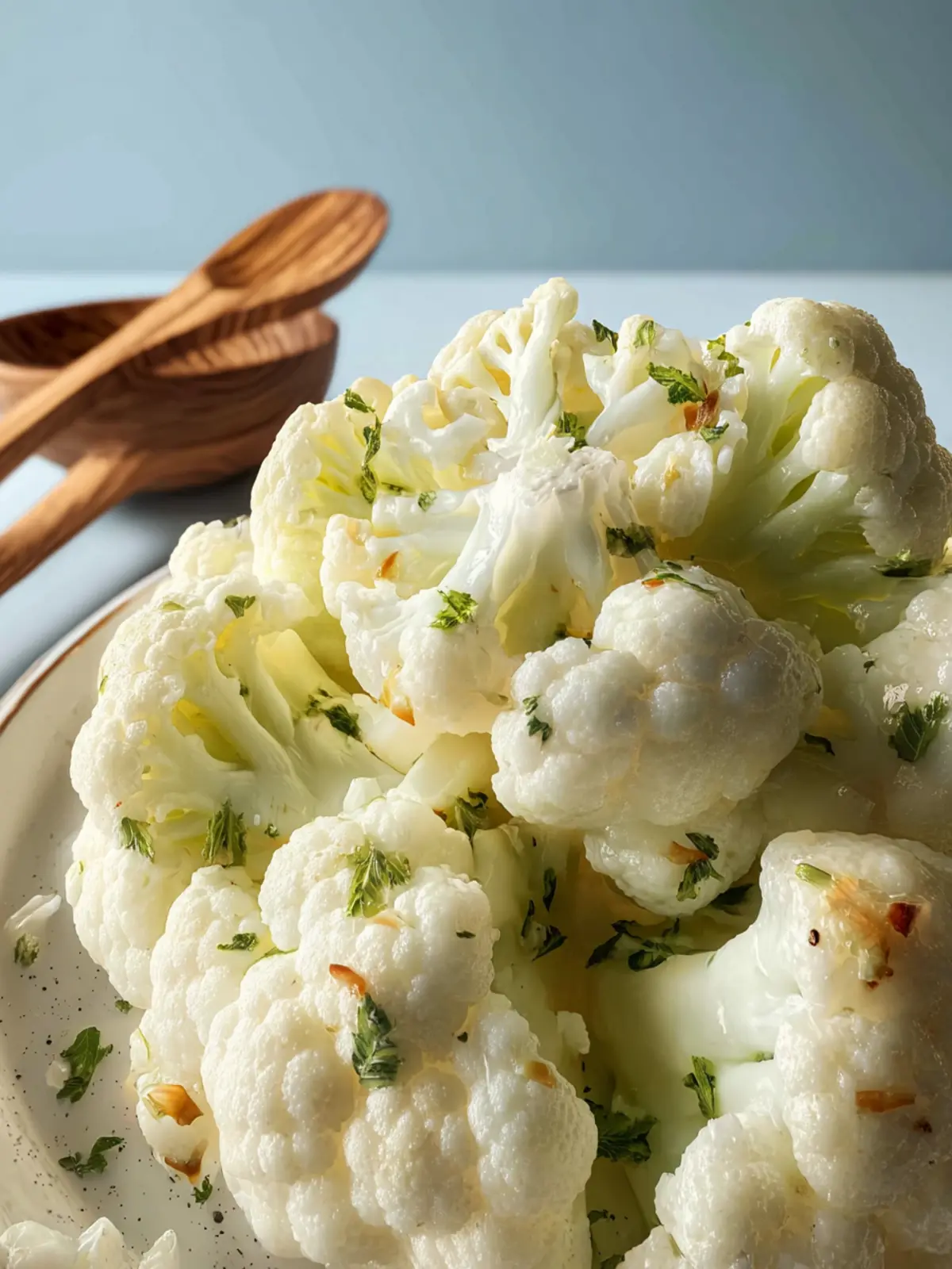 microwave cauliflower garlic butter First Image