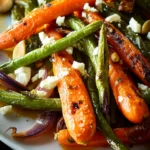 roasted green beans carrots First Image