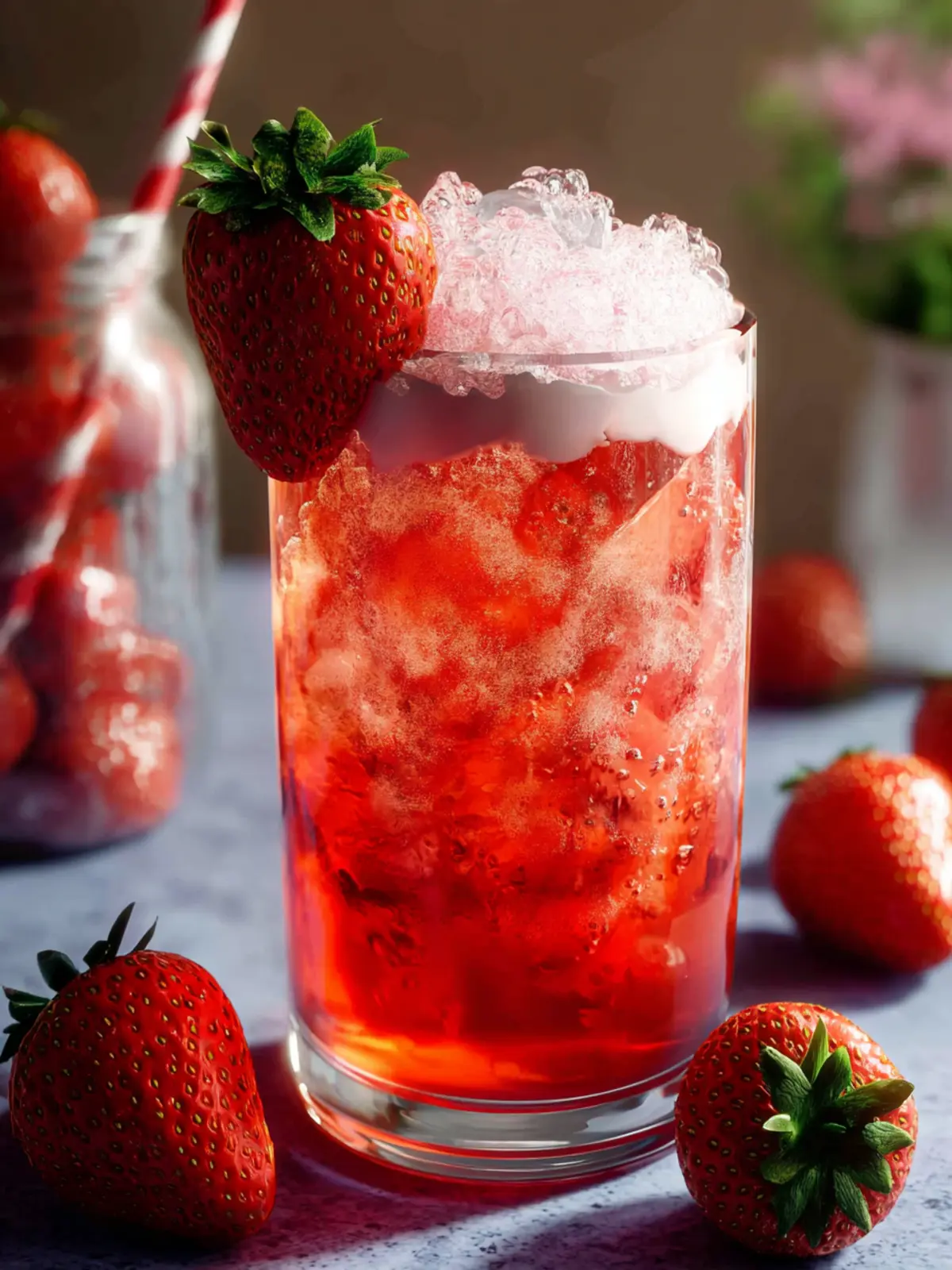 strawberry vanilla soda First Image